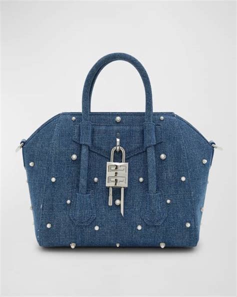 givenchy antigona sport mini|mini antigona lock denim tote bag.